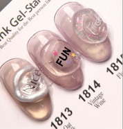 ICE GEL Dear pink star galaxy