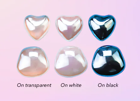 DINO Chrome Powder - Aqua Peach