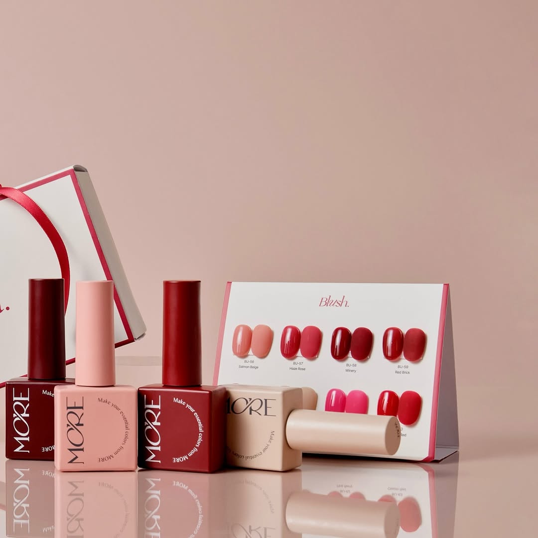 MORE GEL Blush 8pc collection