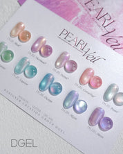 DGEL Signature Pearl veil 10pc collection - Pearl magnet gel