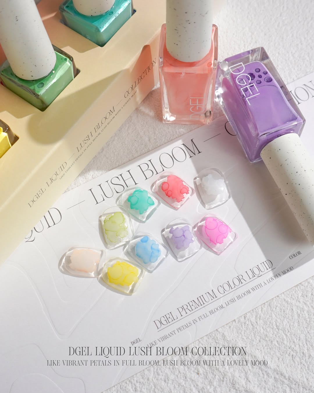 DGEL Liquid - Lush bloom ink tint 10pc collection