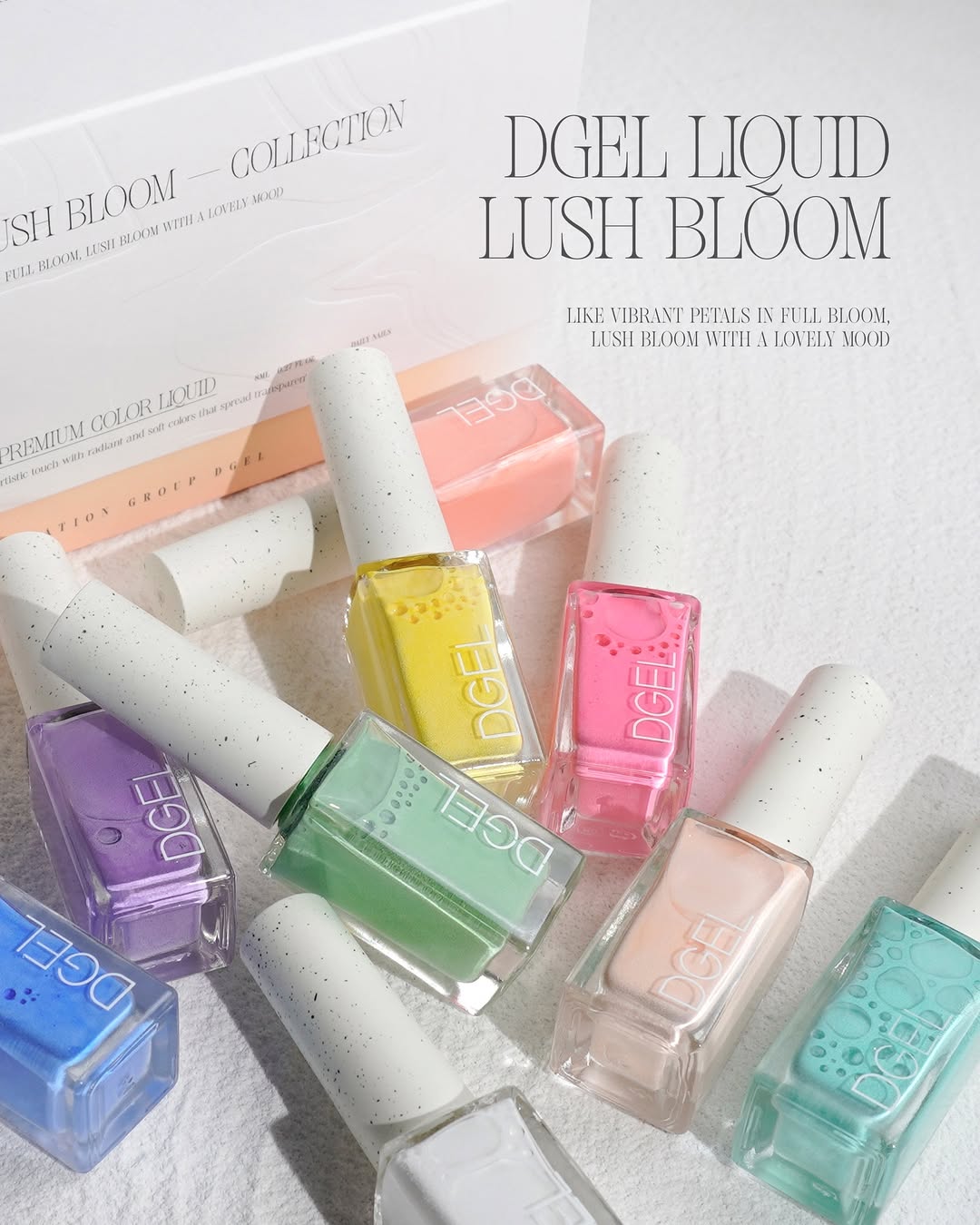 DGEL Liquid - Lush bloom ink tint 10pc collection