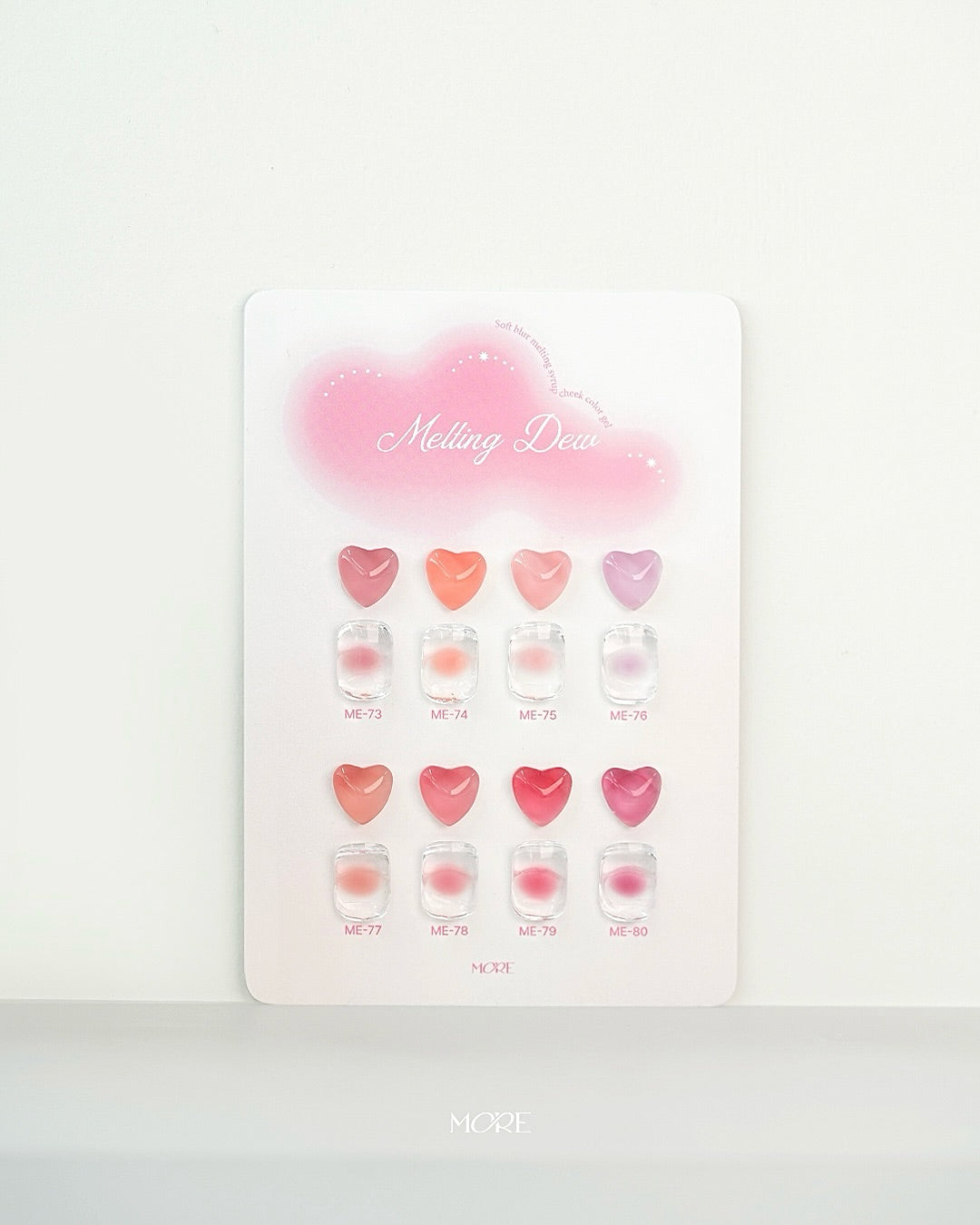 MORE GEL Melting dew 8pc collection