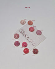 FROM THE NAIL Crimson stud