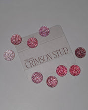 FROM THE NAIL Crimson stud