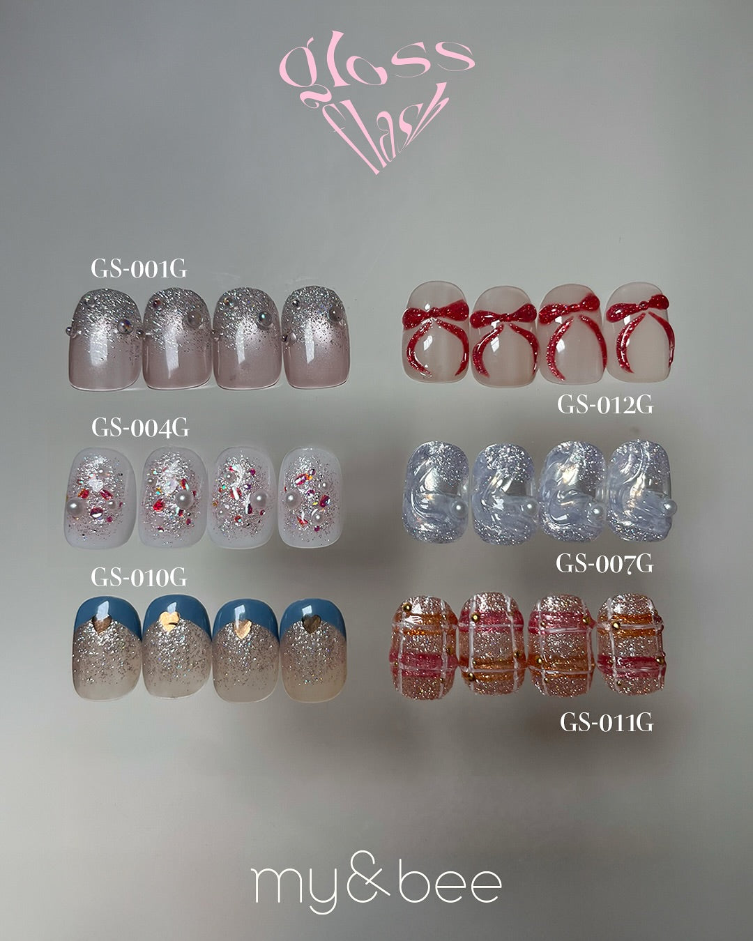 my&bee Gloss flash | 12 colours