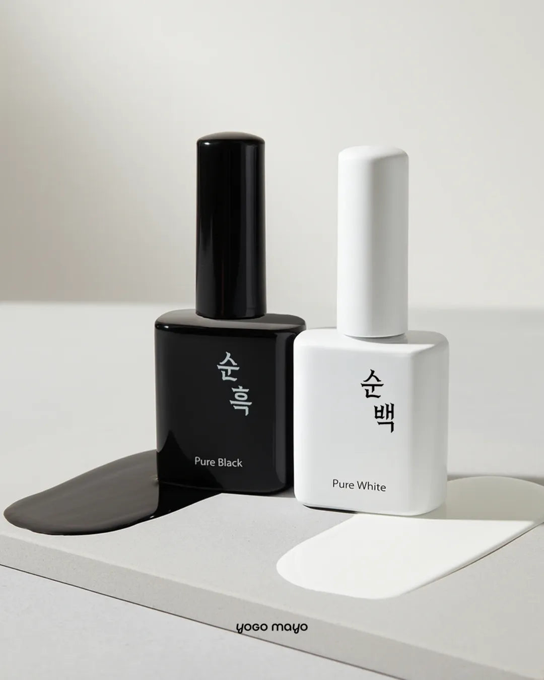 YOGO MAYO Pure black & Pure white