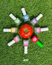 RORO Mr. Tomato 8pc collection - Ink + Glitter gel