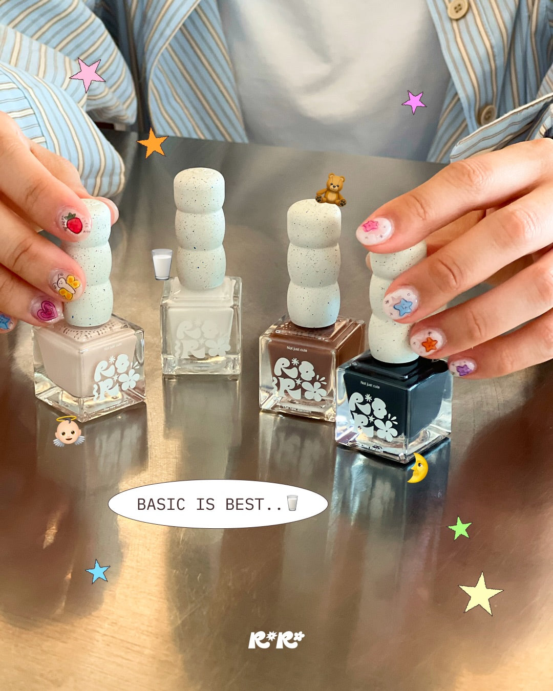 RORO Basic ink - 4 colours