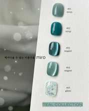 MIRO Teal - Magnetic + Syrup + Glitter