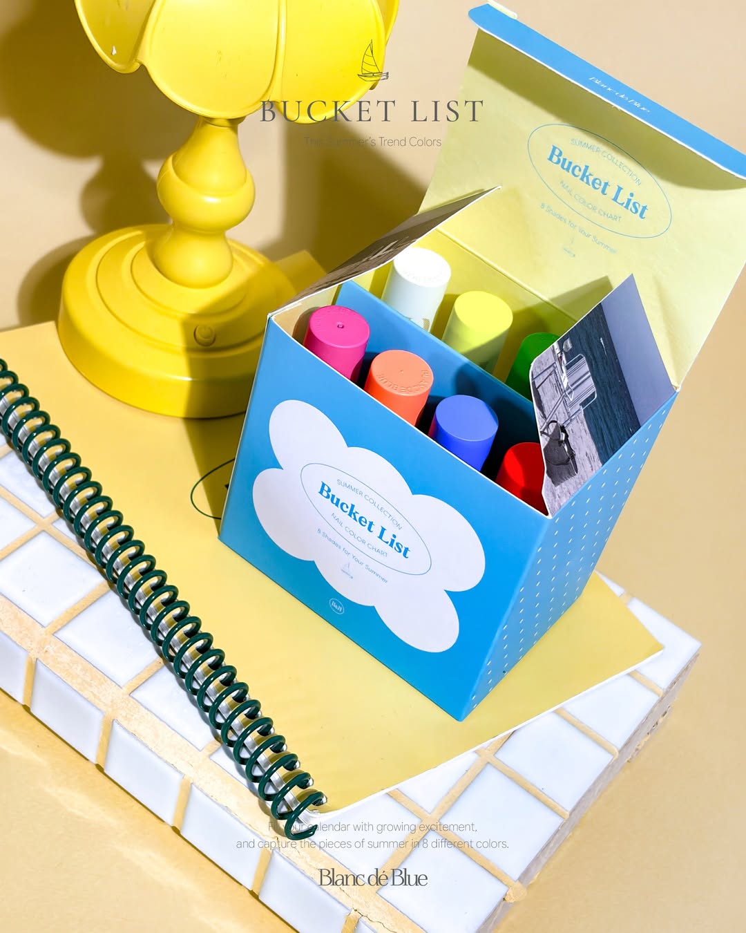 BLANC DE BLUE Bucket list