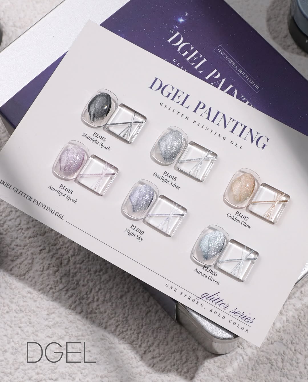 DGEL painting gel - Magnetic glitter