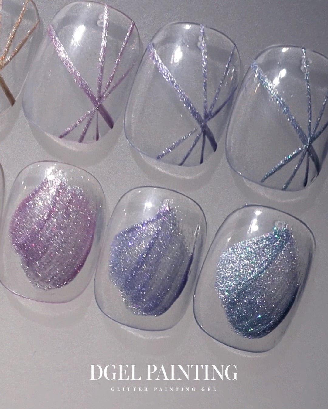 DGEL painting gel - Magnetic glitter