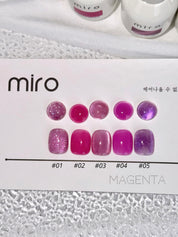 MIRO Magenta - Magnetic + Syrup + Glitter
