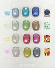 YOGURT NAIL Sugar glass - Layering magnetic gel