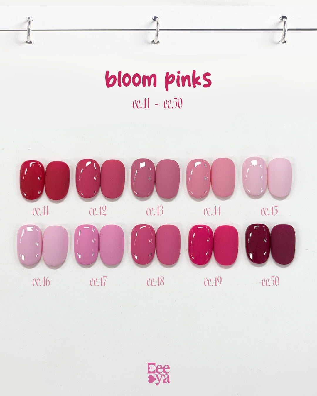 EEEYA Favorite 100pc solid gel set