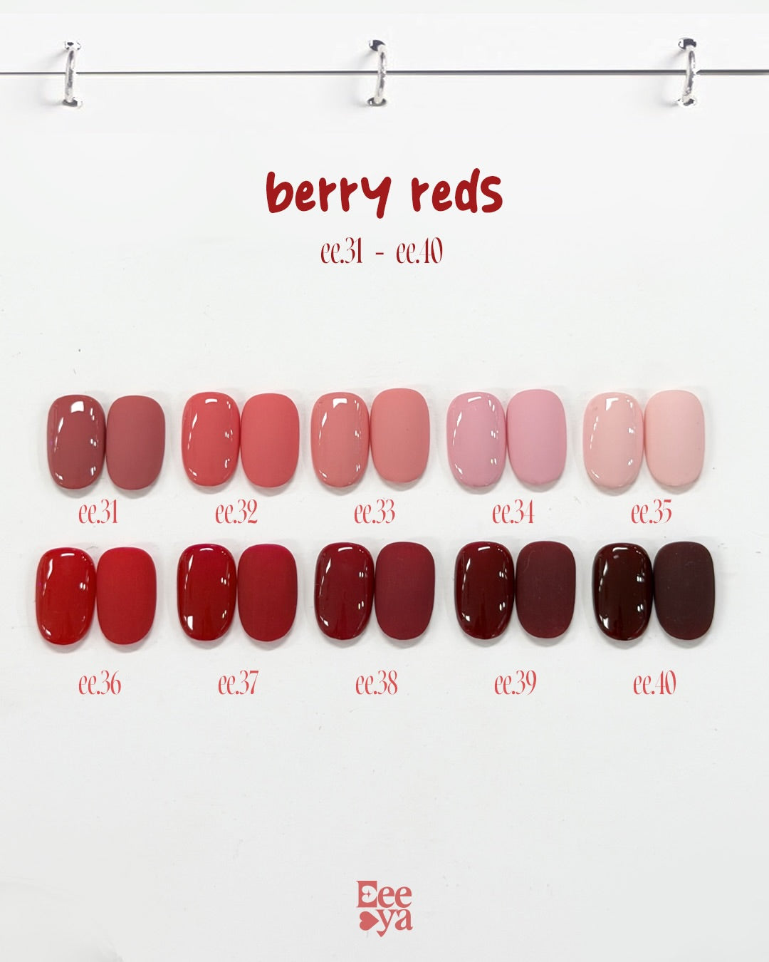 EEEYA Favorite 100pc solid gel set
