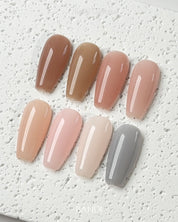 BANDI Nudity 8pc collection - syrup gel
