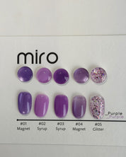 MIRO Purple - Magnetic + Syrup + Glitter