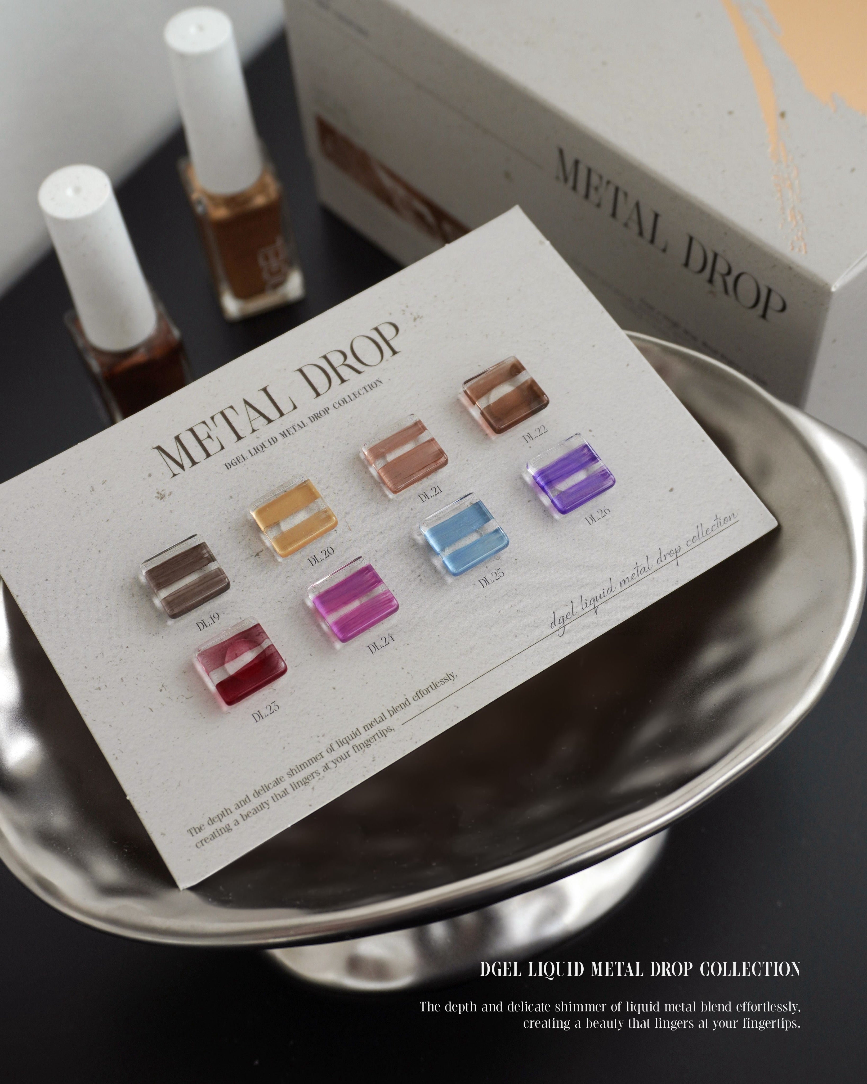 DGEL Liquid - Metal drop ink tint 8pc collection