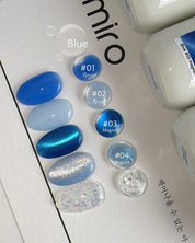 MIRO Blue - Magnetic + Syrup + Glitter