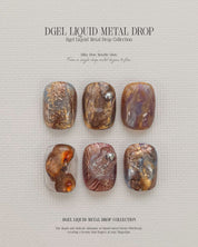 DGEL Liquid - Metal drop ink tint 8pc collection