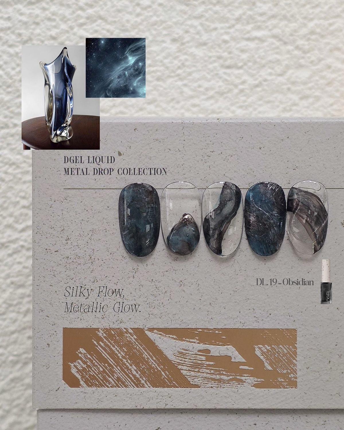 DGEL Liquid - Metal drop ink tint 8pc collection
