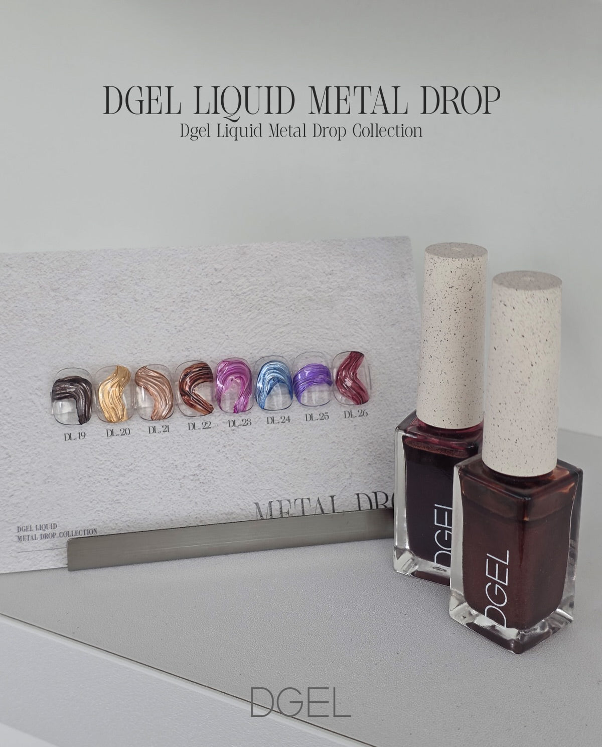 DGEL Liquid - Metal drop ink tint 8pc collection