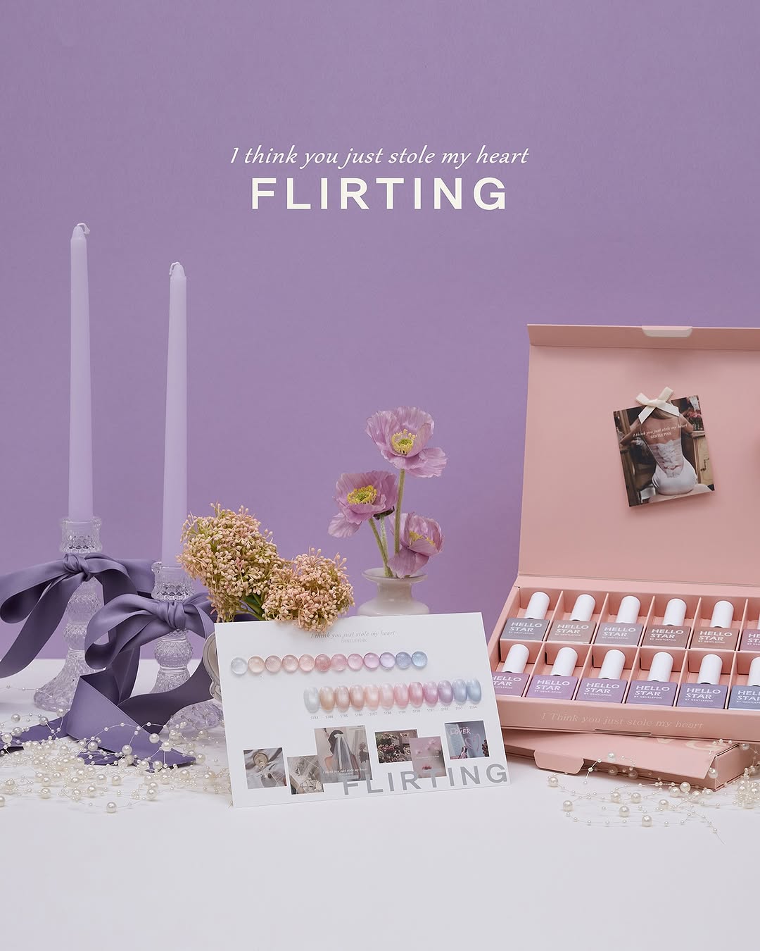 GENTLE PINK Flirting 12pc collection