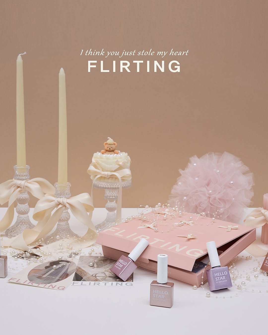 GENTLE PINK Flirting 12pc collection