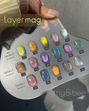 my&bee Layer mag - 16 magnetic colours