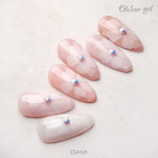 DIAMI Oh!ver gel 5pc collecton (colour builder gel) + Display rack gift