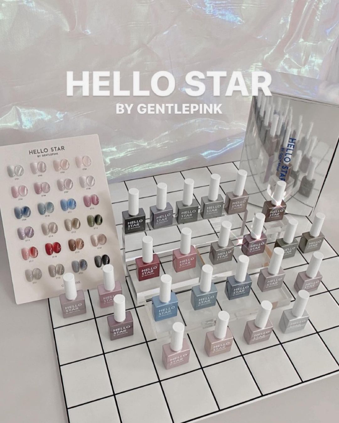 GENTLE PINK Hello star - magnetic cat eye gel | individual – Luna ...