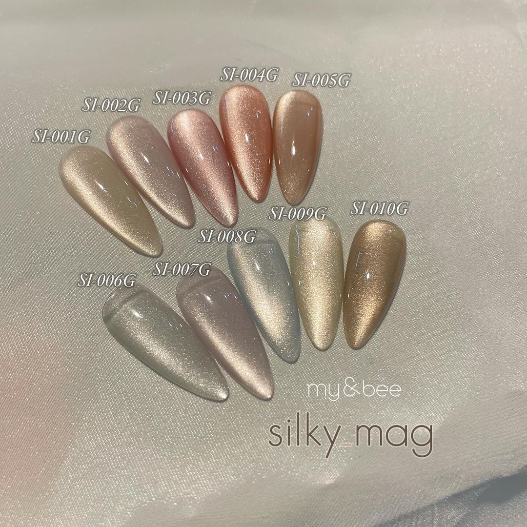 my&bee Silky mag - 34 magnetic colours