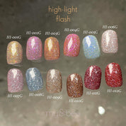 my&bee High-light flash - Reflective glitter gel | 12 colours