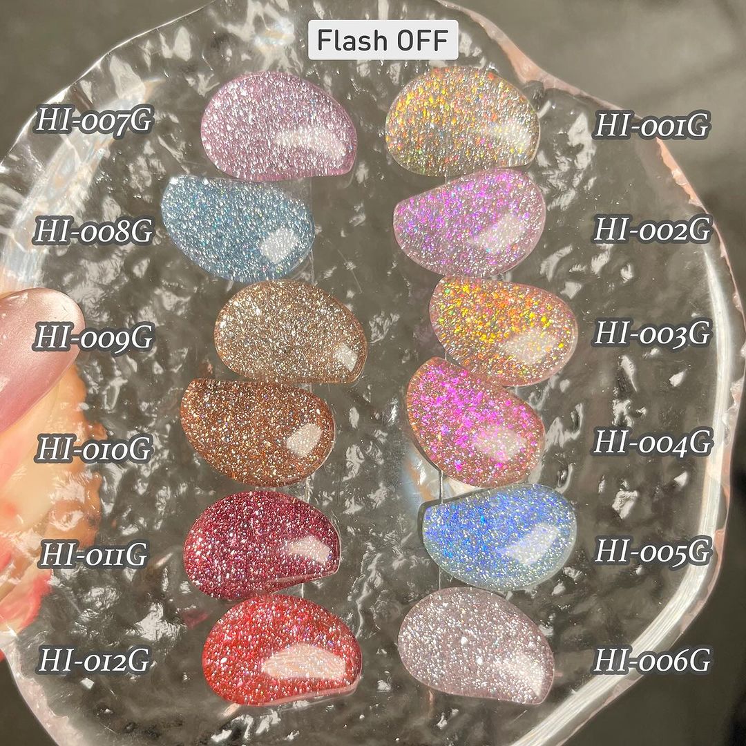 my&bee High-light flash - Reflective glitter gel | 12 colours