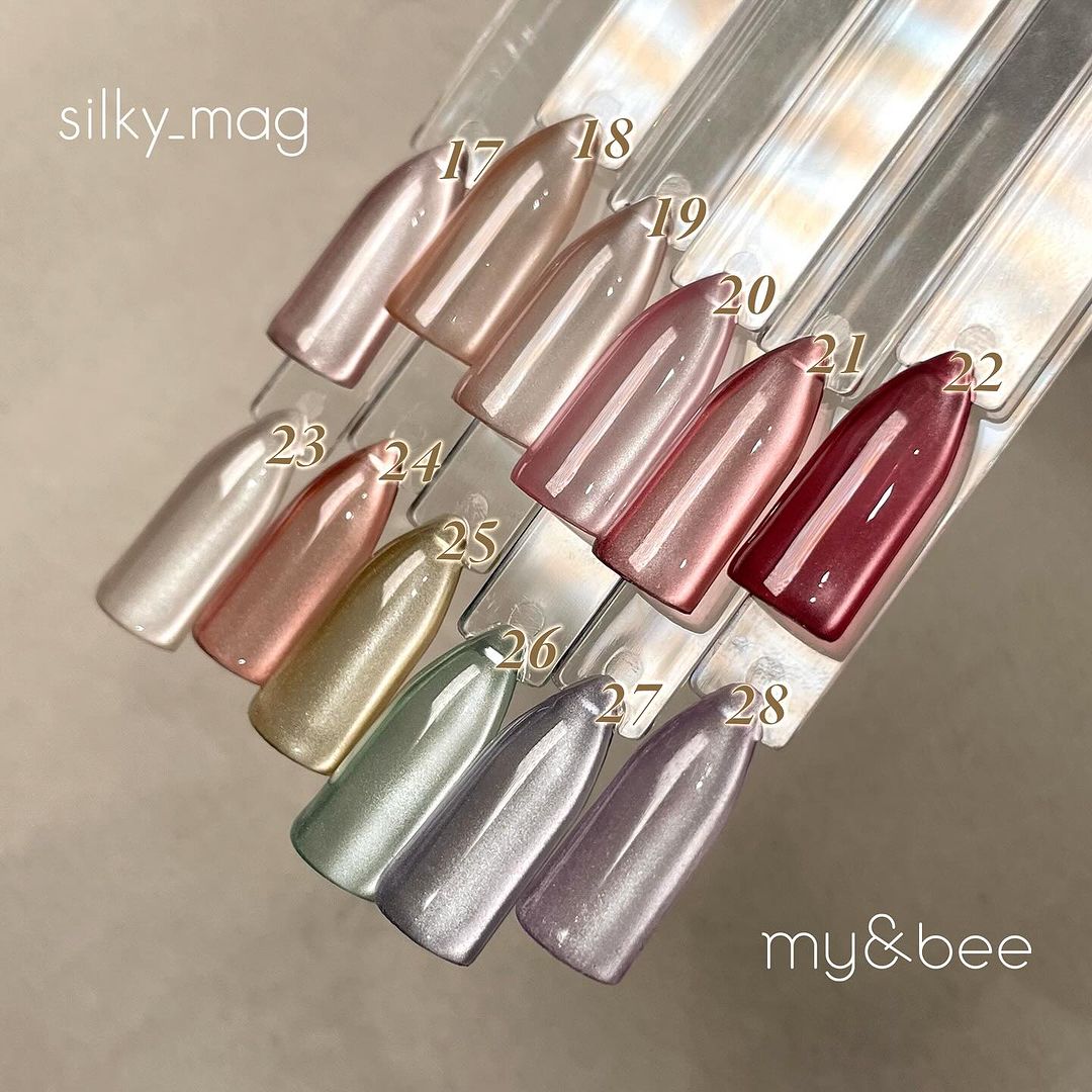 my&bee Silky mag - 34 magnetic colours