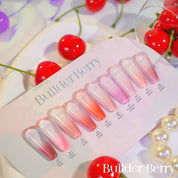 BLANC DE BLUE Builder Berry | Non wipe Colour builder gel - individual/collection