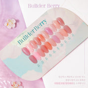 BLANC DE BLUE Builder Berry | Non wipe Colour builder gel - individual/collection