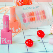 BLANC DE BLUE Builder Berry | Non wipe Colour builder gel - individual/collection