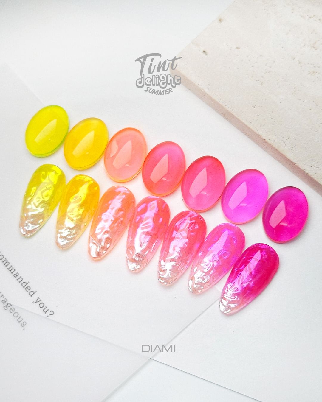 DIAMI Tint delight | Fruits series - no wipe syrup gel