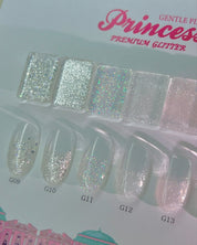 GENTLE PINK Princess - Premium glitter 6pc collection