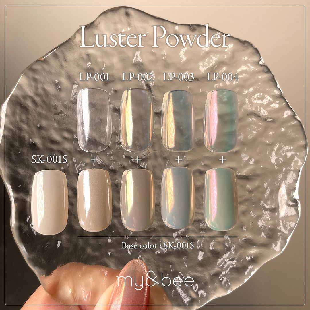 my&bee Luster chrome powder - 4 colours