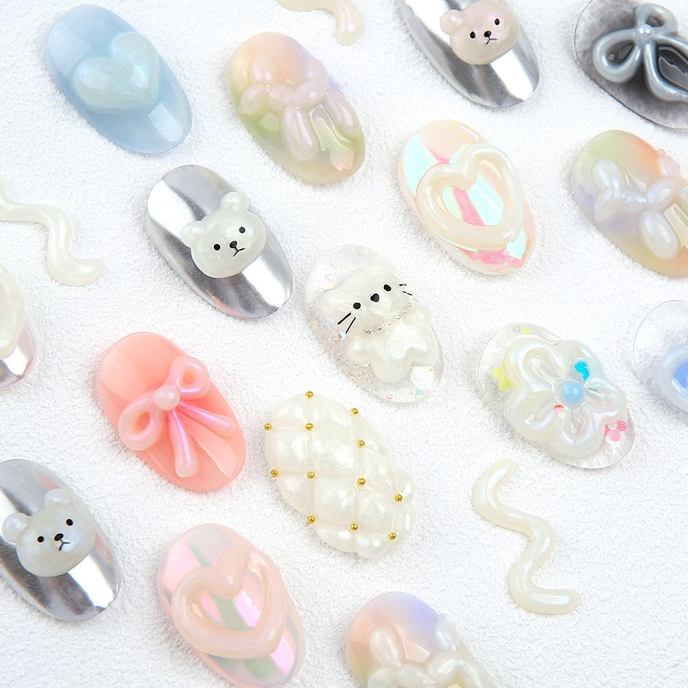 JELLO JELLO Zig Zag 3D Gel (No-wipe) - new aurora pearl series JT47-49