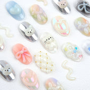 JELLO JELLO Zig Zag 3D Gel (No-wipe) - new aurora pearl series JT47-49