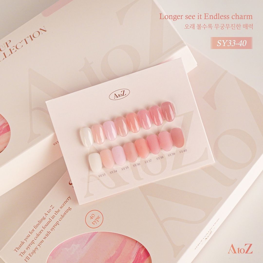 AtoZ Syrup colour gel - S33~40 | Individual/collection
