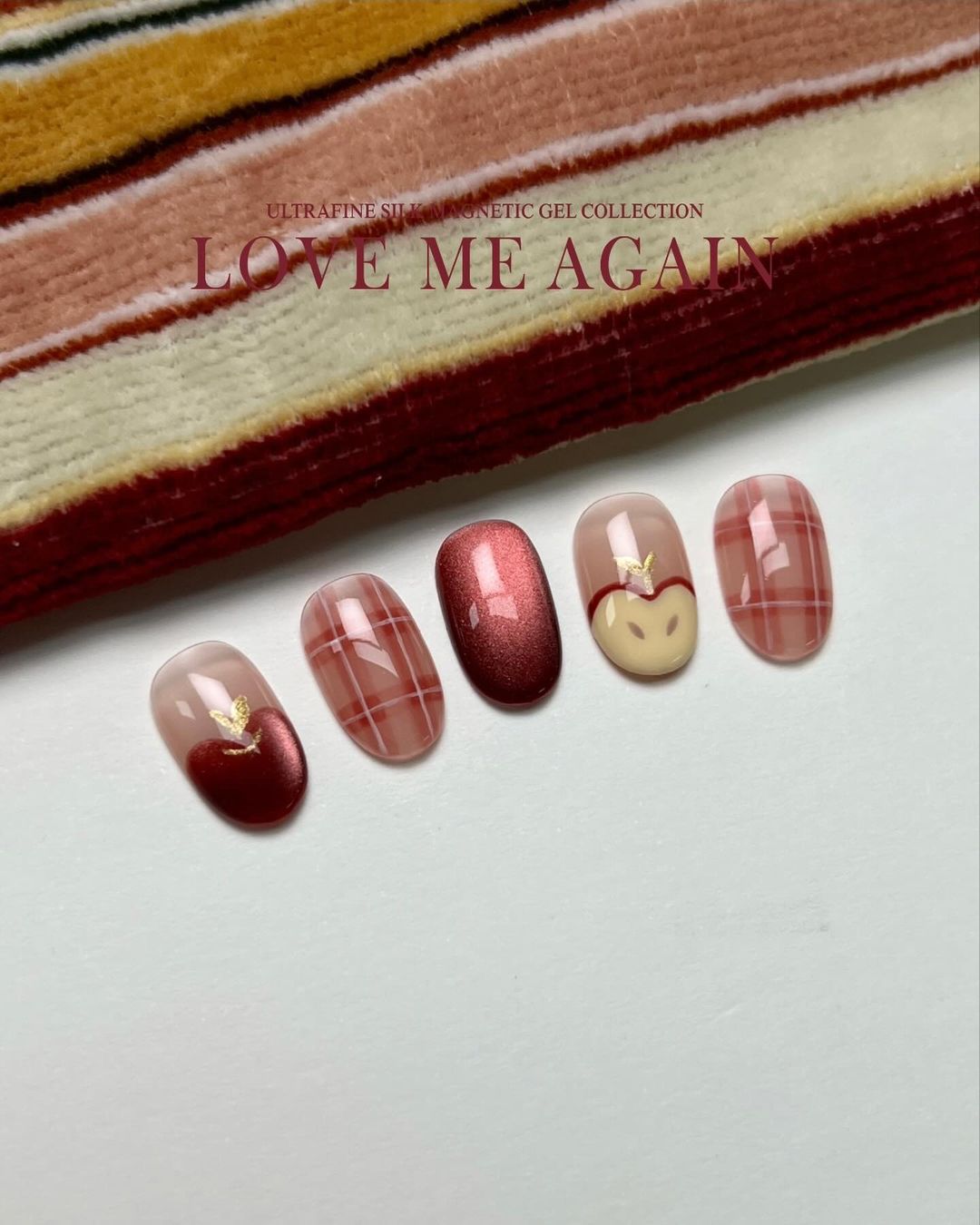 GENTLE PINK Love me again 12pc collection - Ultra silk magnetic gel + FREE GIFT