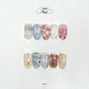 MORE GEL Mood gel 15pc collection - non wipe texture gel