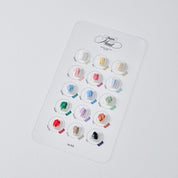 MORE GEL Mood gel 15pc collection - non wipe texture gel