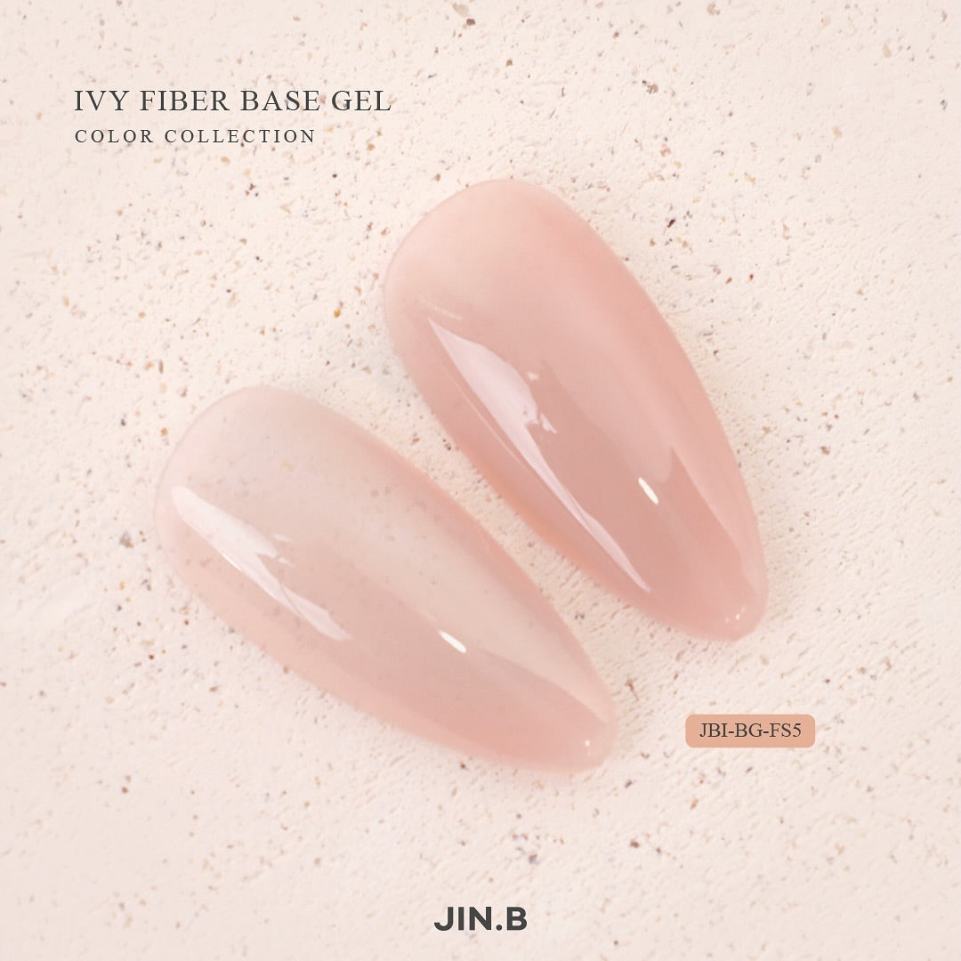 Jin.b IVY Fiber base gel - Color collection | 5 colours